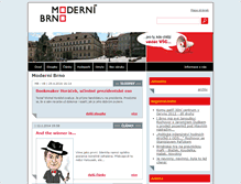 Tablet Screenshot of modernibrno.cz